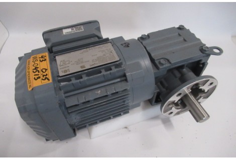 43 RPM 0,25 KW Asmaat 20 mm. Unused